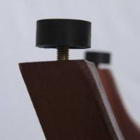 Teak Shower Bench with Foot Leveling Pads S27437