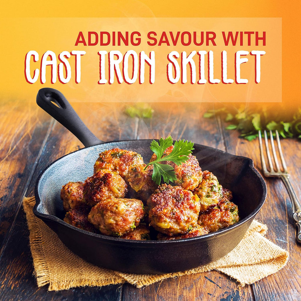 Pre-Seasoned Cast Iron Skillet Nonstick Cookware Set O492