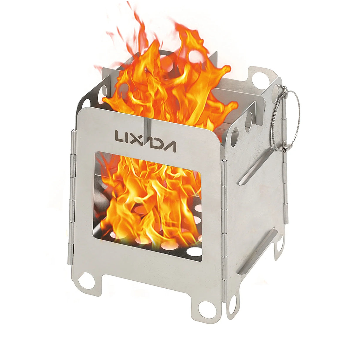 Portable Stainless Steel Wood Stove X8982