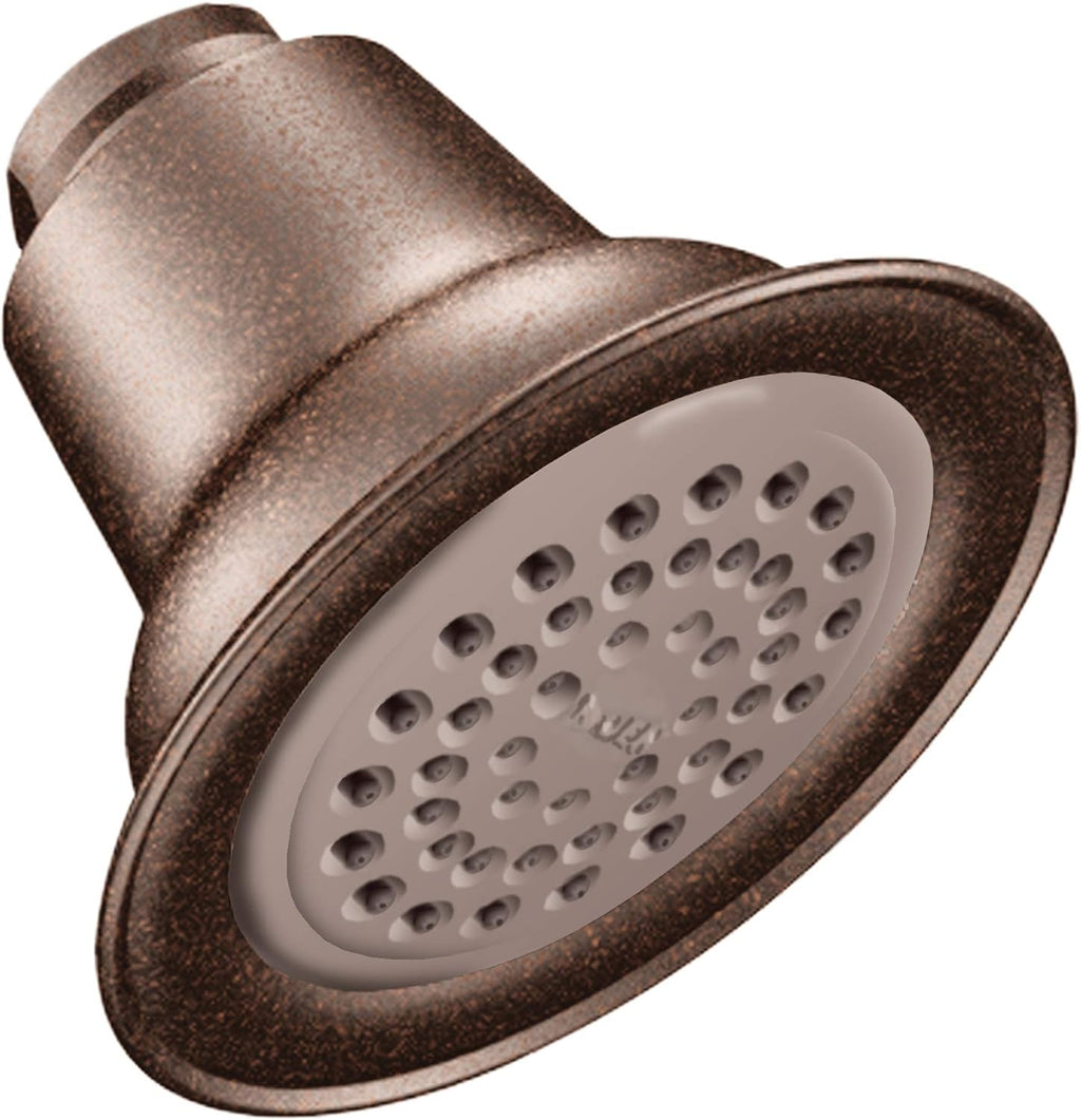 Brushed Nickel Single Function Shower Head, 1.75 GPM, Pack of 2 E6648