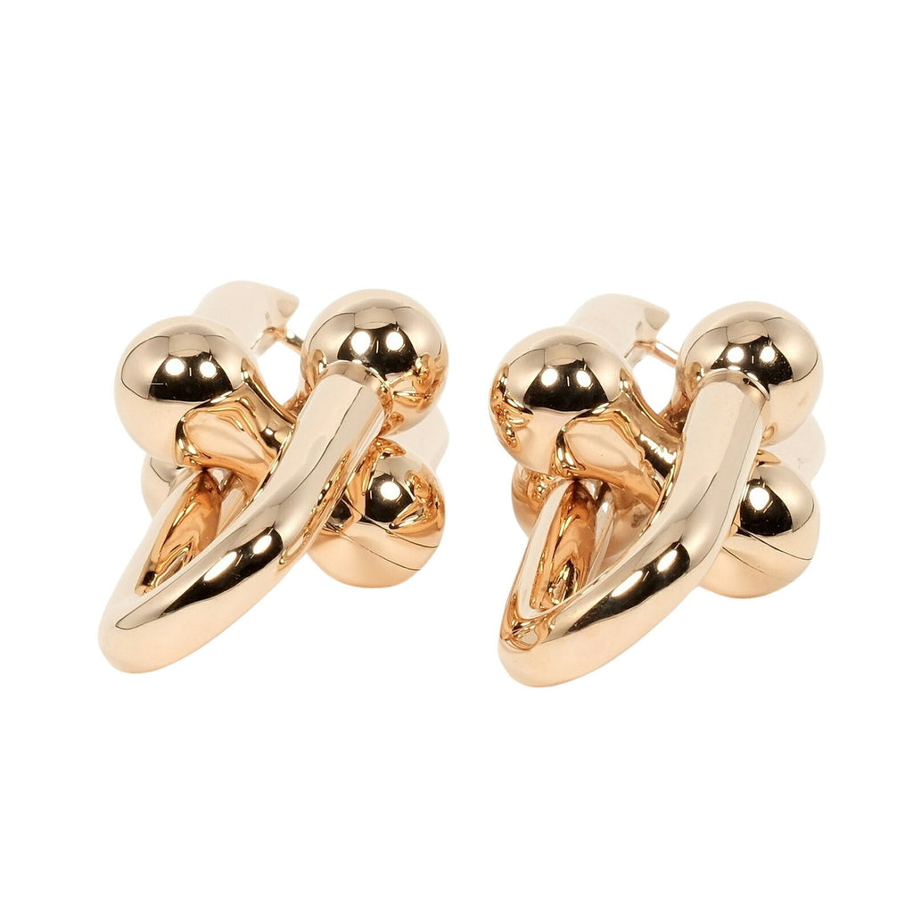 Hardware Extra Large Earrings K18 PG Pink Gold Y6393