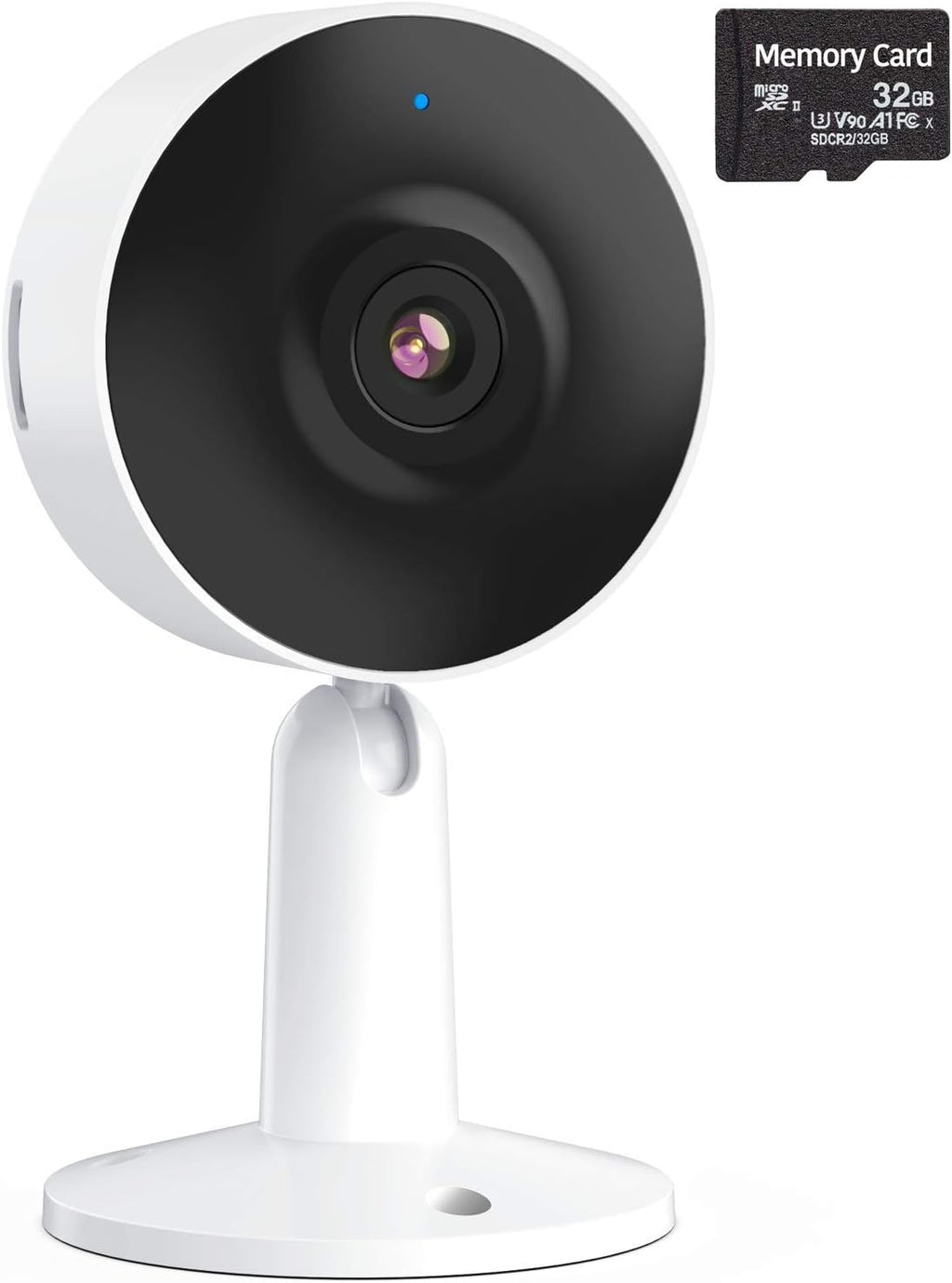 Indoor Home Security Camera 2-Pack, 1080P Full HD, Night Vision, Two Way Audio D1793