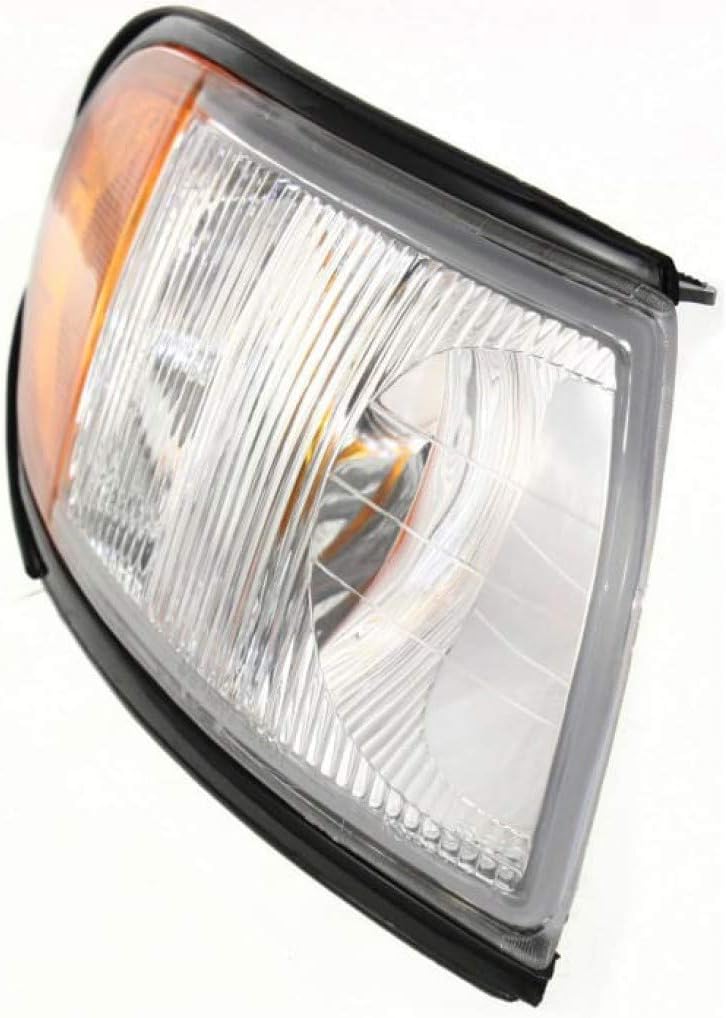 Passenger Side Corner Light for Nissan Quest 1996 1997 1998 Clear Amber Lens Pack of 2 P243