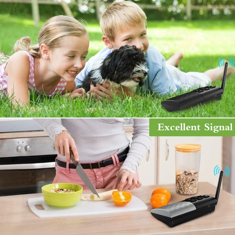 Full Duplex Wireless Intercom System, 1000 feet Range A527