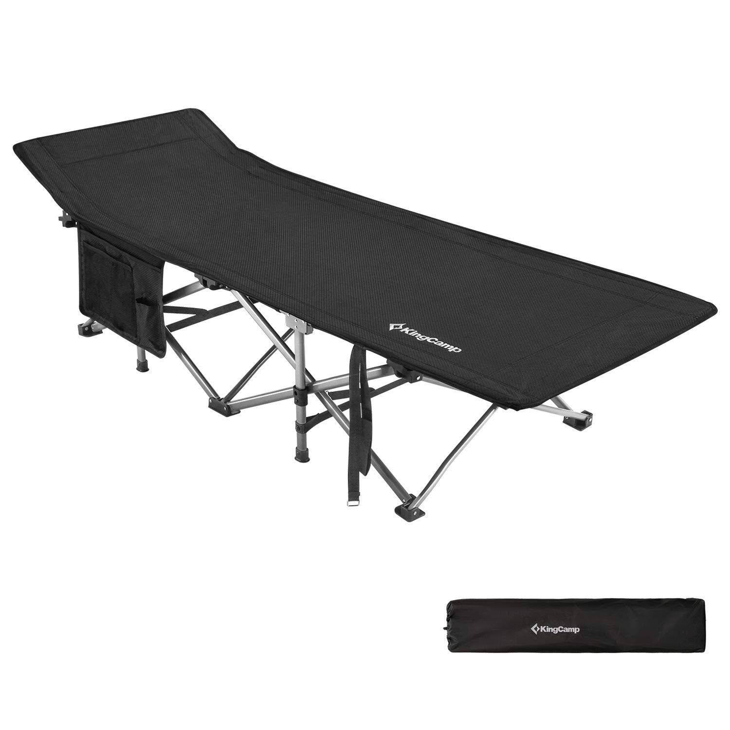 Oversized Heavy Duty Folding Camping Cot with Aluminum Frame R886