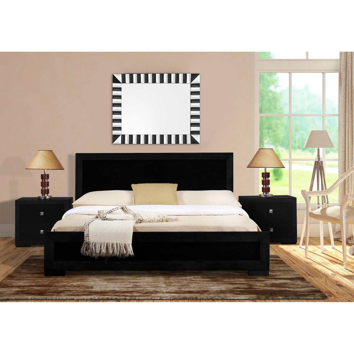 Queen Platform Bed O859305