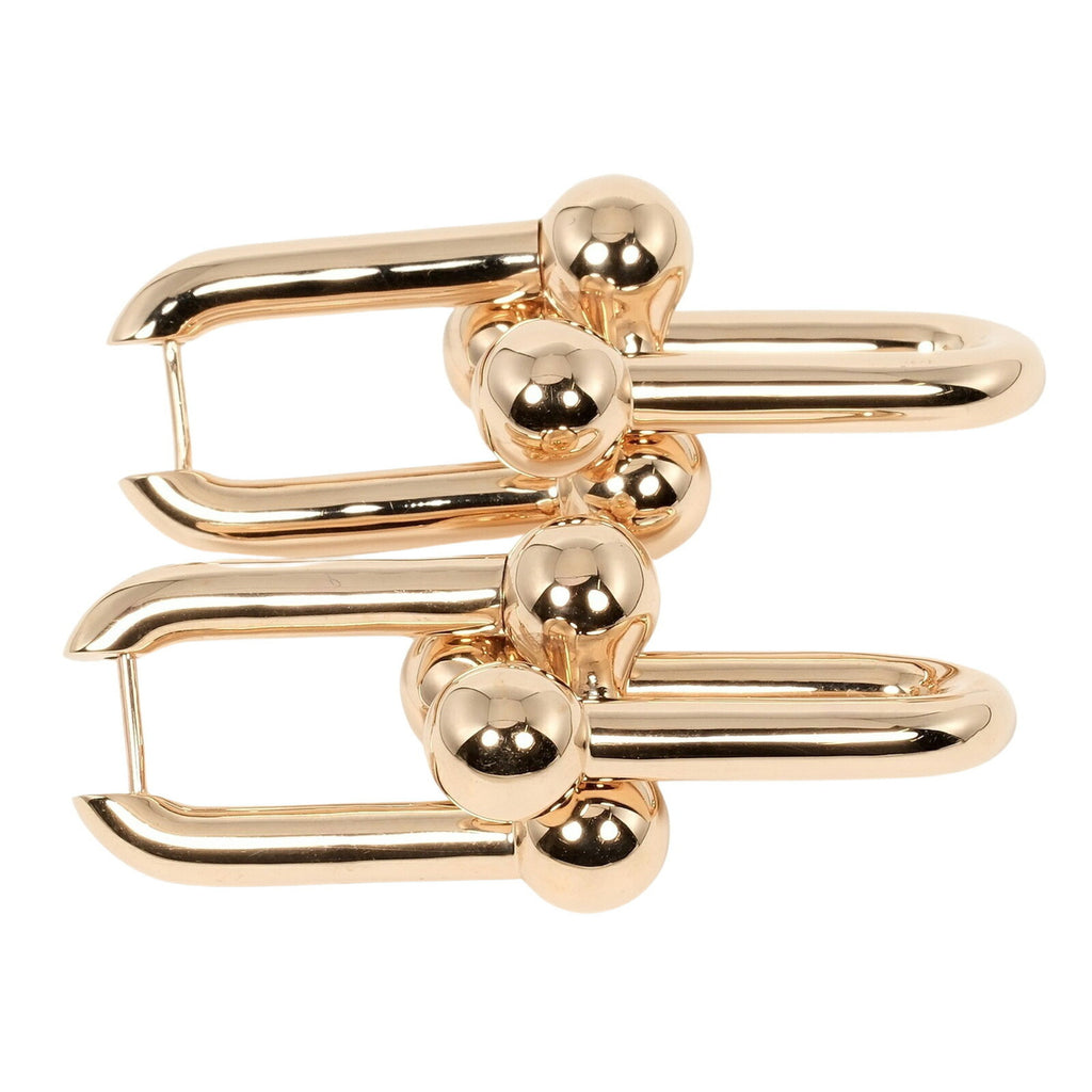 Hardware Extra Large Earrings K18 PG Pink Gold Y6393