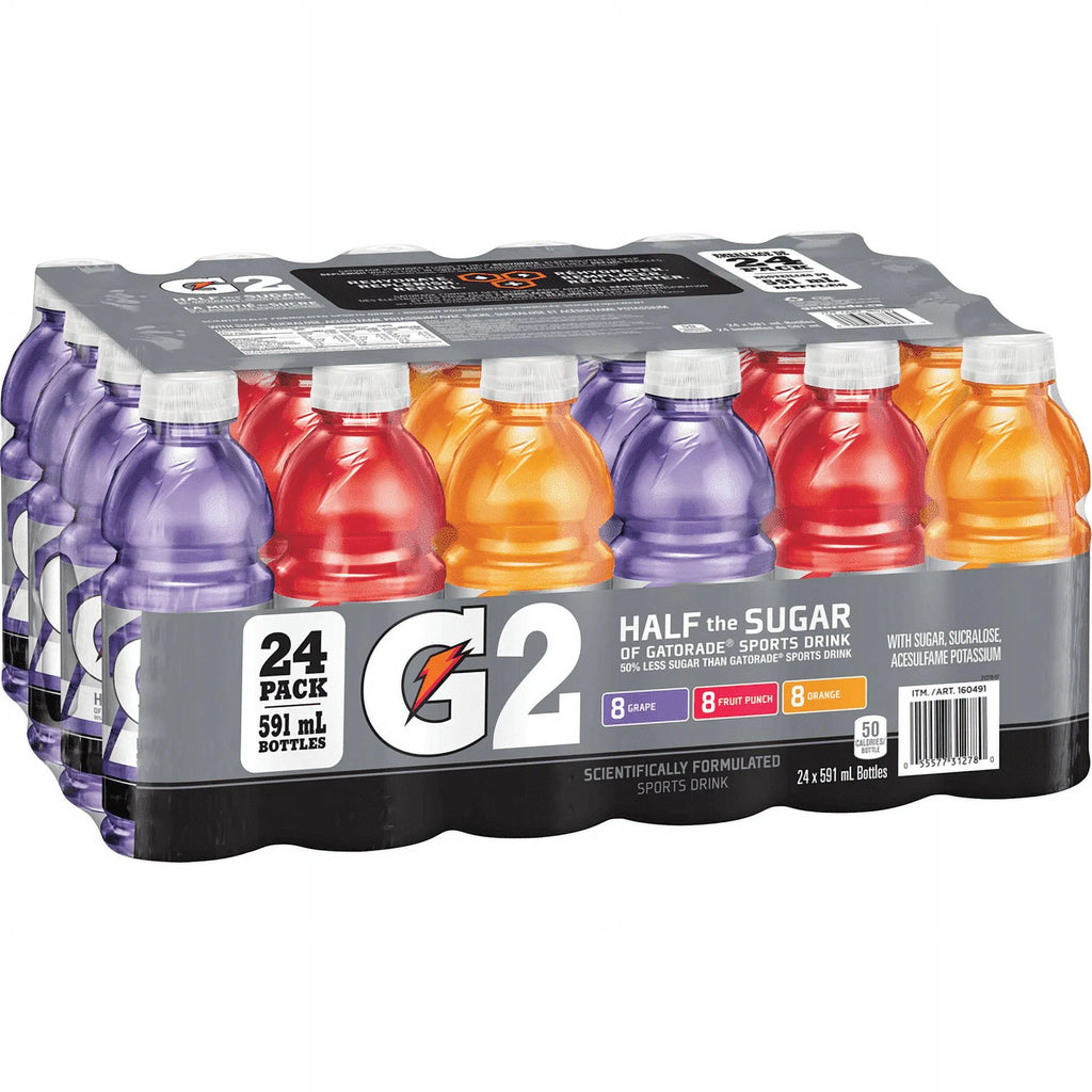 24 Pc 591ml Sports Drink Variety Pack G836