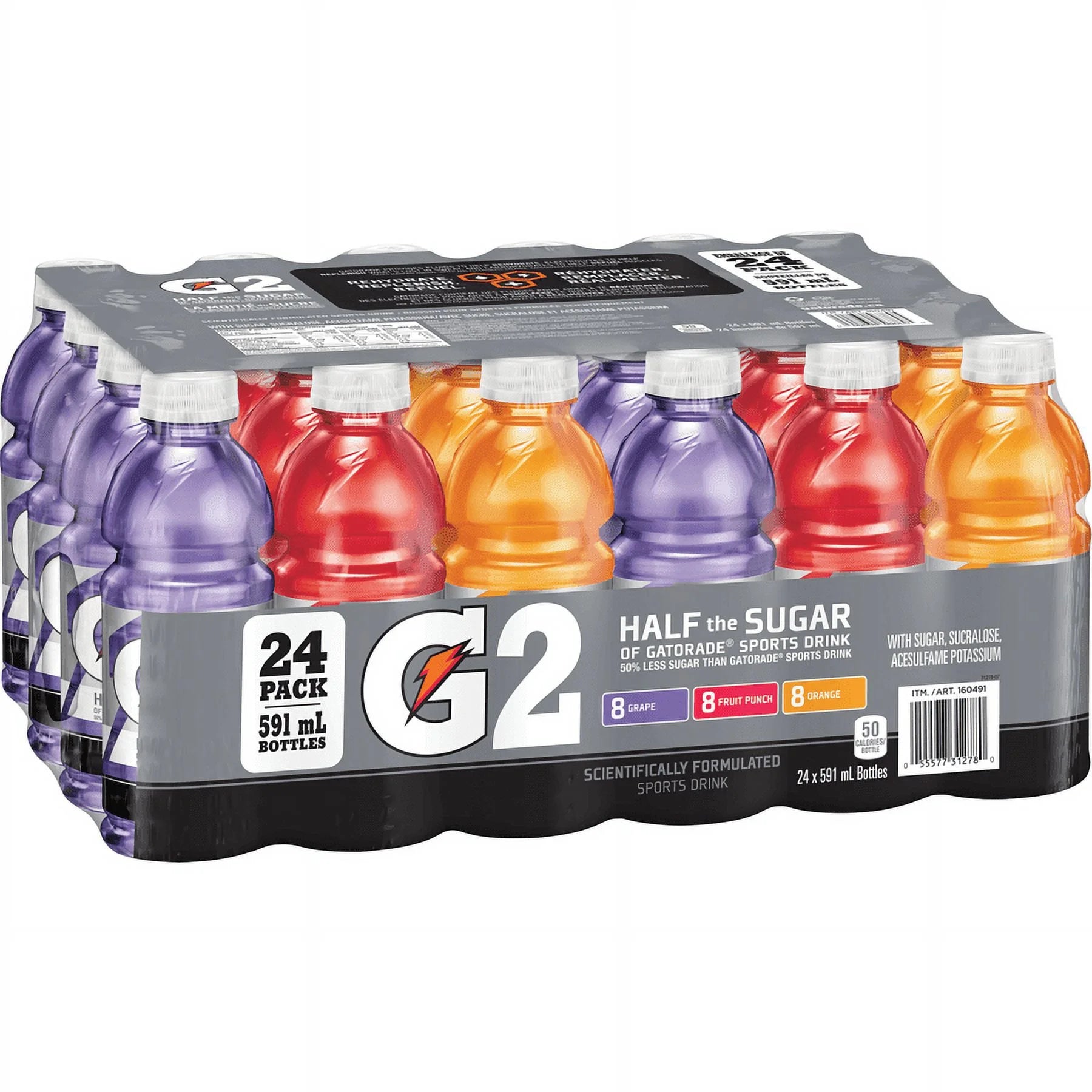 24 Pc 591ml Sports Drink Variety Pack G836
