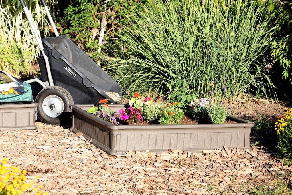 Gray Raised Garden Bed O97503