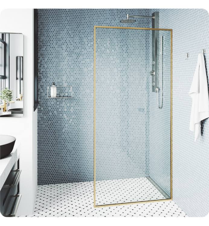 Fixed Glass Shower Screen Q7540