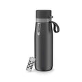 Insulated Stainless-Steel Water Bottle With Filter, 18.6 Oz, Gray T486