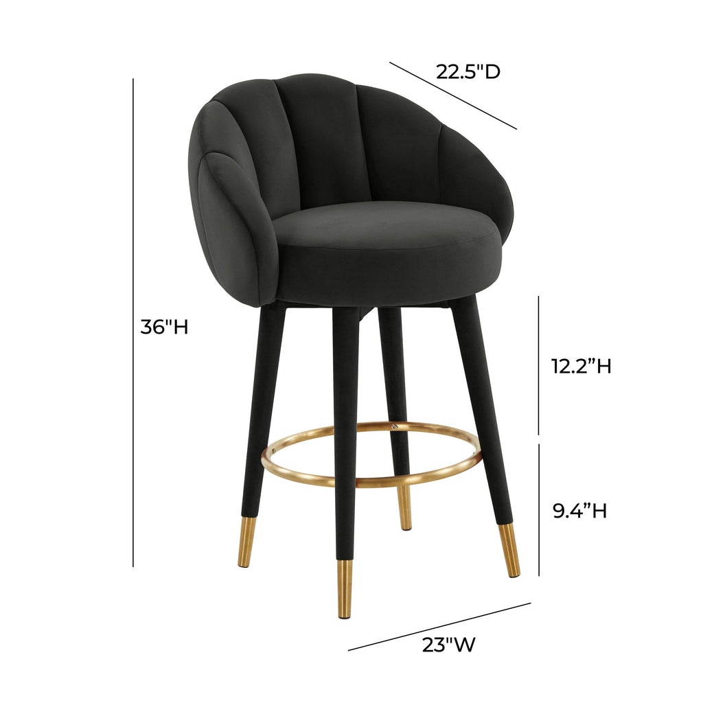 Salmon Swivel Bar Stool N617517