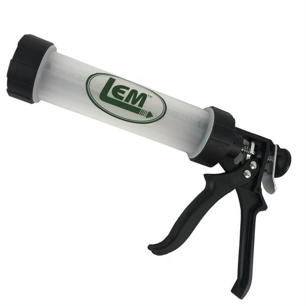Black & Clear ABS Plastic Stainless Steel Jerky Gun F11920