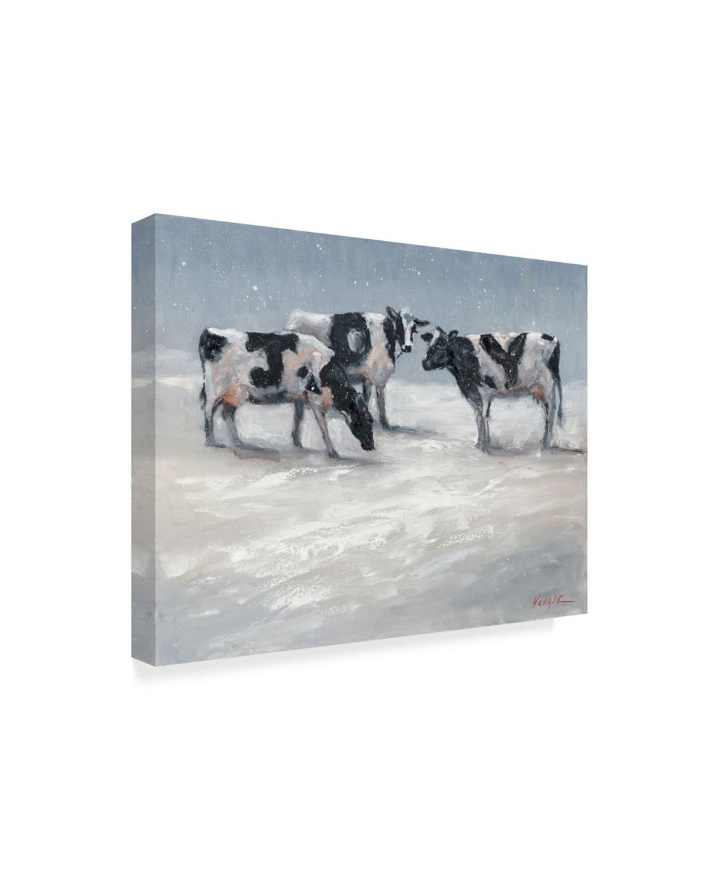 Joy Cows Canvas Art H1859