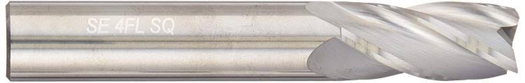 9/16x22 Carbide 4 Flute Single End Mill Q1579