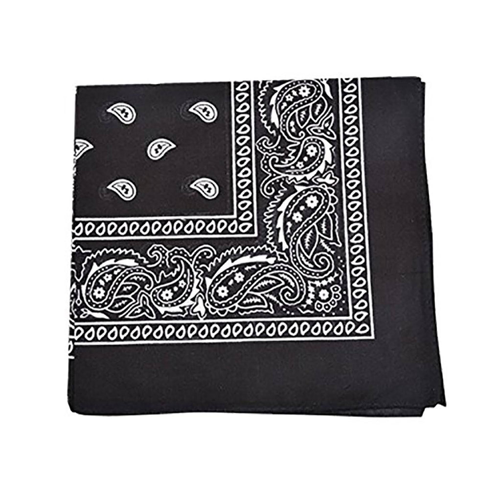 96 Pc 100% Cotton Double Sided Bandanas (Red) D420629