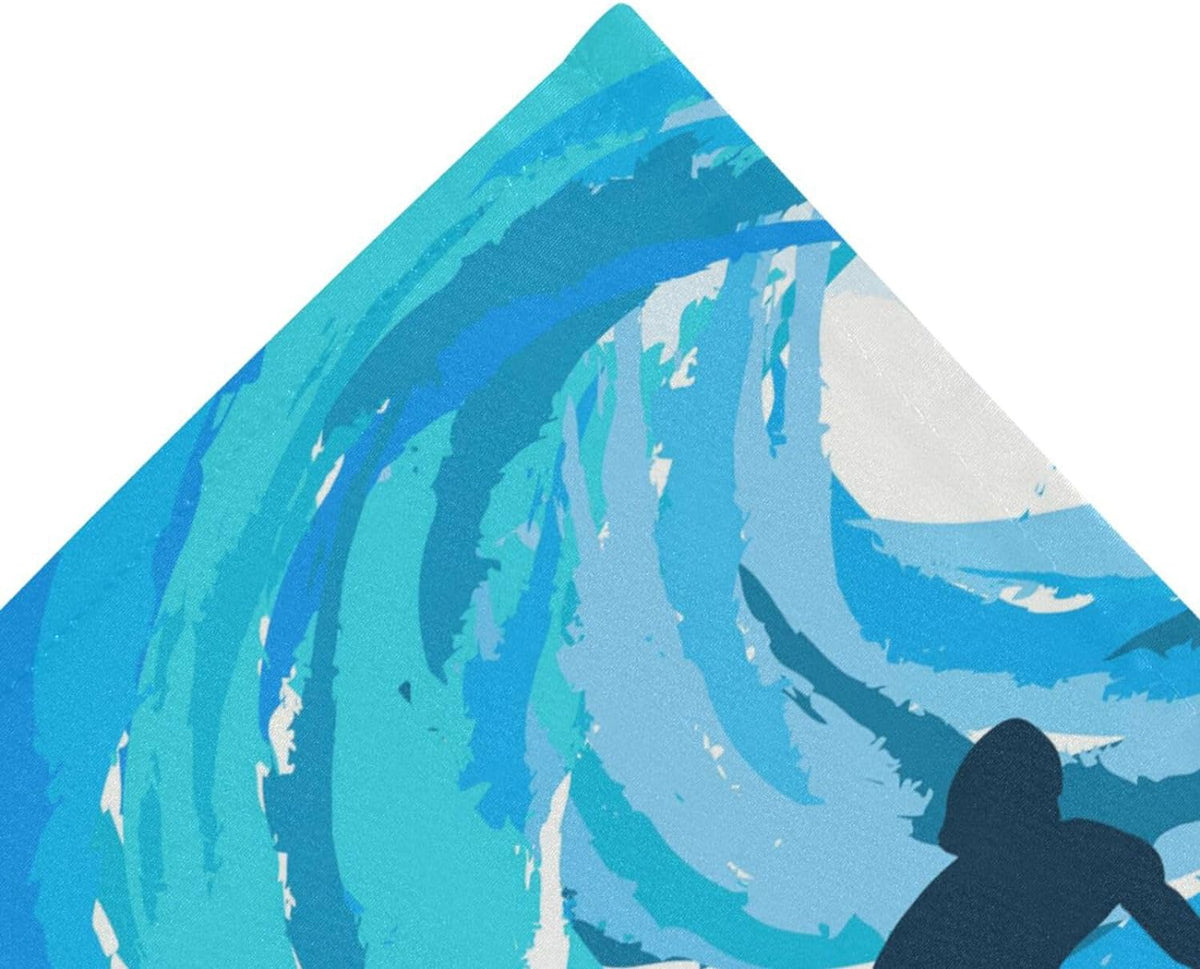 Watercolor Surfing Tapestry Wall Hanging 90" x 60" G234135