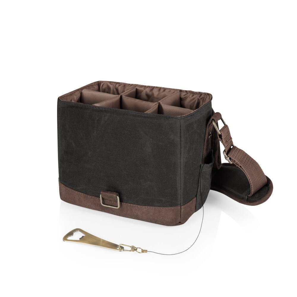 Black Cooler Tote with Opener D21051