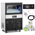 Commercial Ice Maker Machine, Under Counter, 110lbs in 24Hrs, 33lbs Storage Capacity L98969