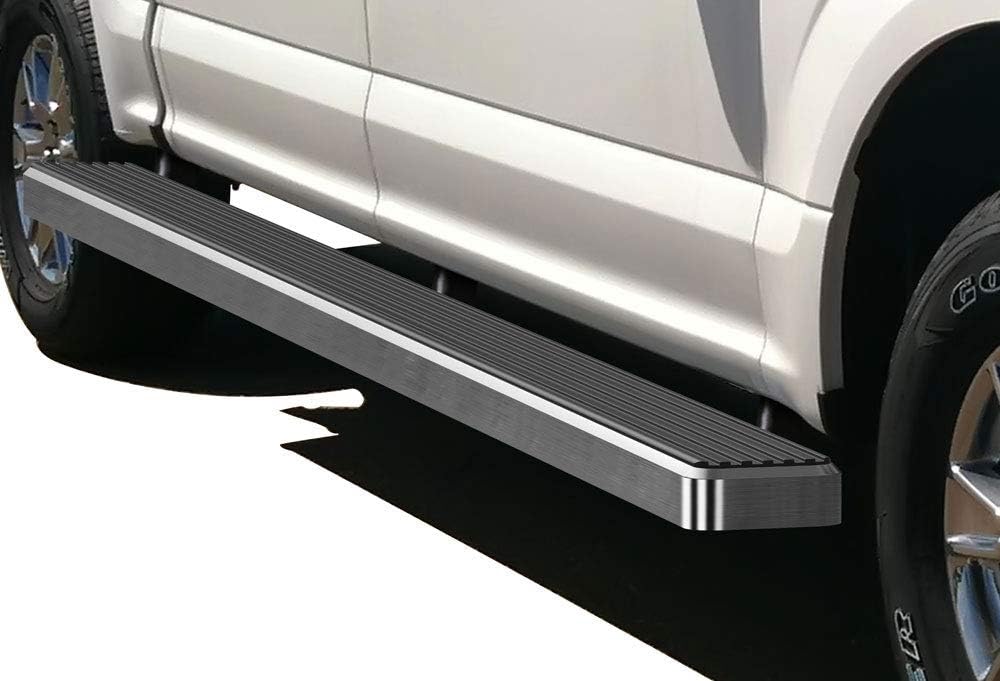 Black Powder Coated Running Boards P4622