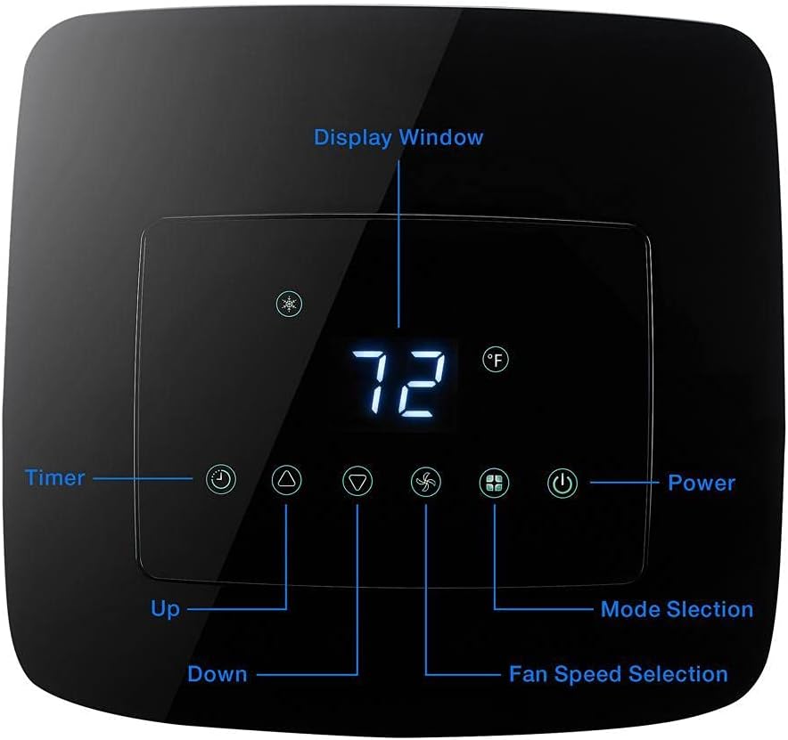 Portable Air Conditioner 7000 BTU 3-in-1 with Remote Control F843341