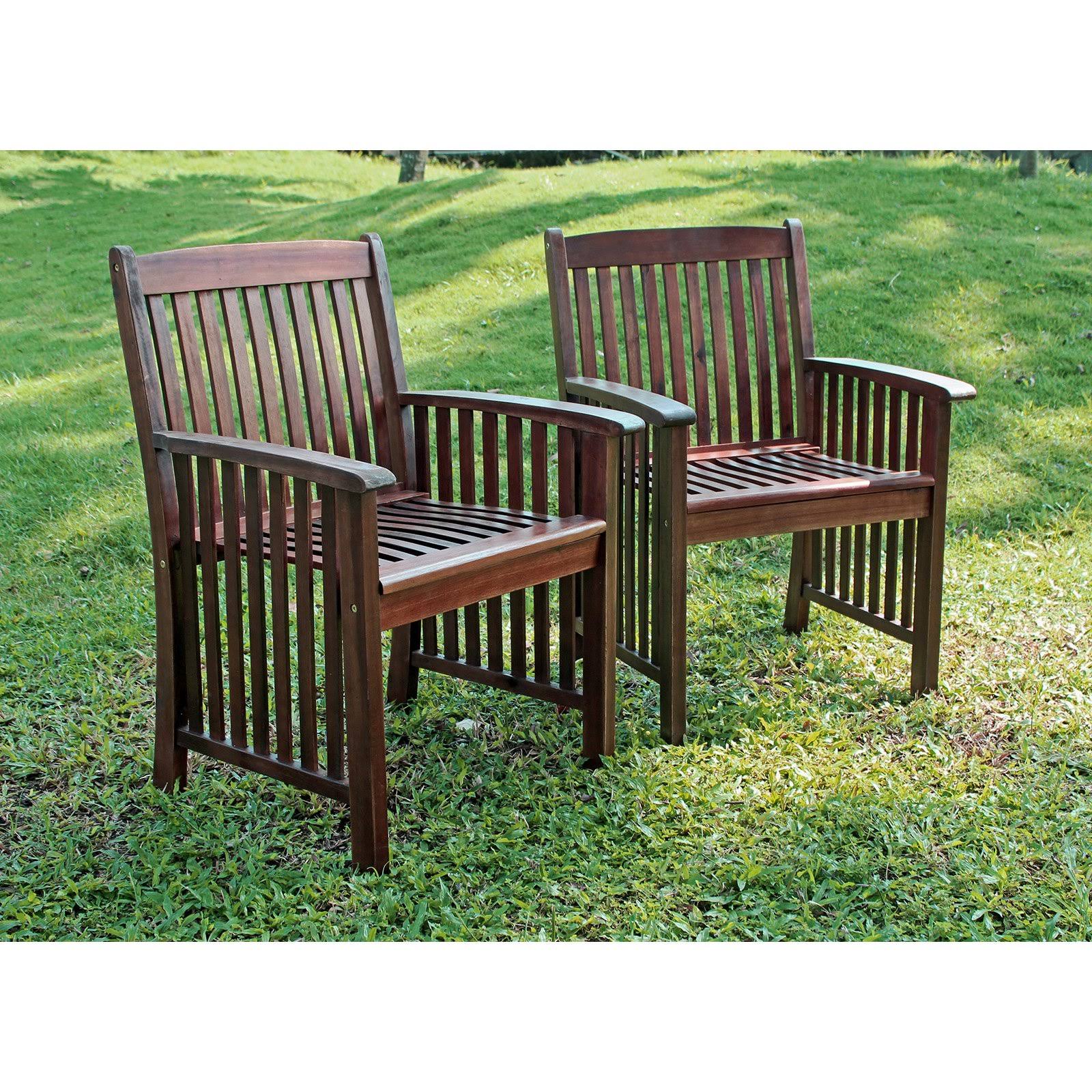 Acacia Arm Chair (Set of 2) Z6874