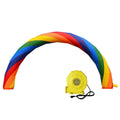 10M Inflatable Rainbow Arch with PU Coated with 110V Blower W137