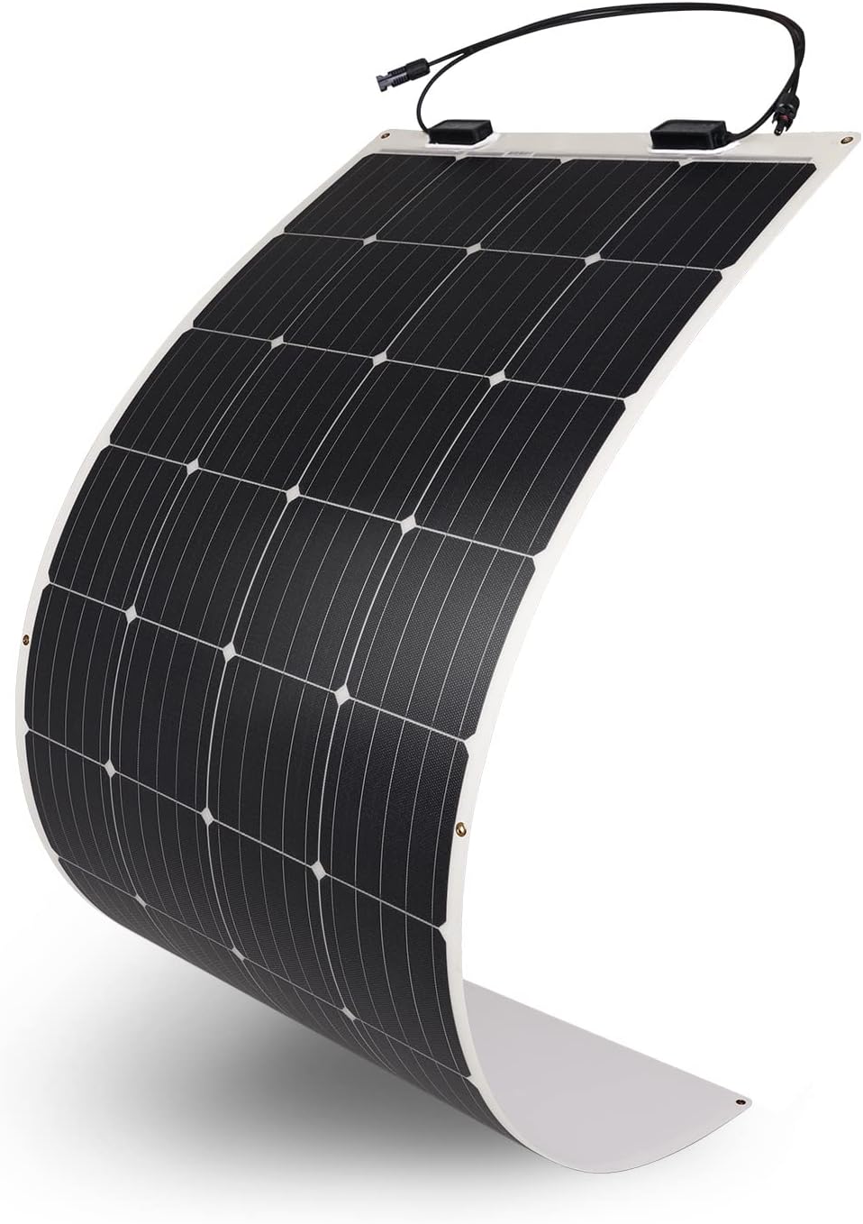 100 Watt 12 Volt Flexible Solar Kit with 100W Monocrystalline Panel and 10A Waterproof PWM Controller W721362