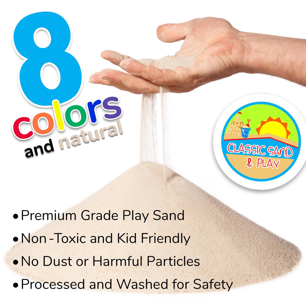 Black Colored Play Sand, 20 lb. Bag I352549