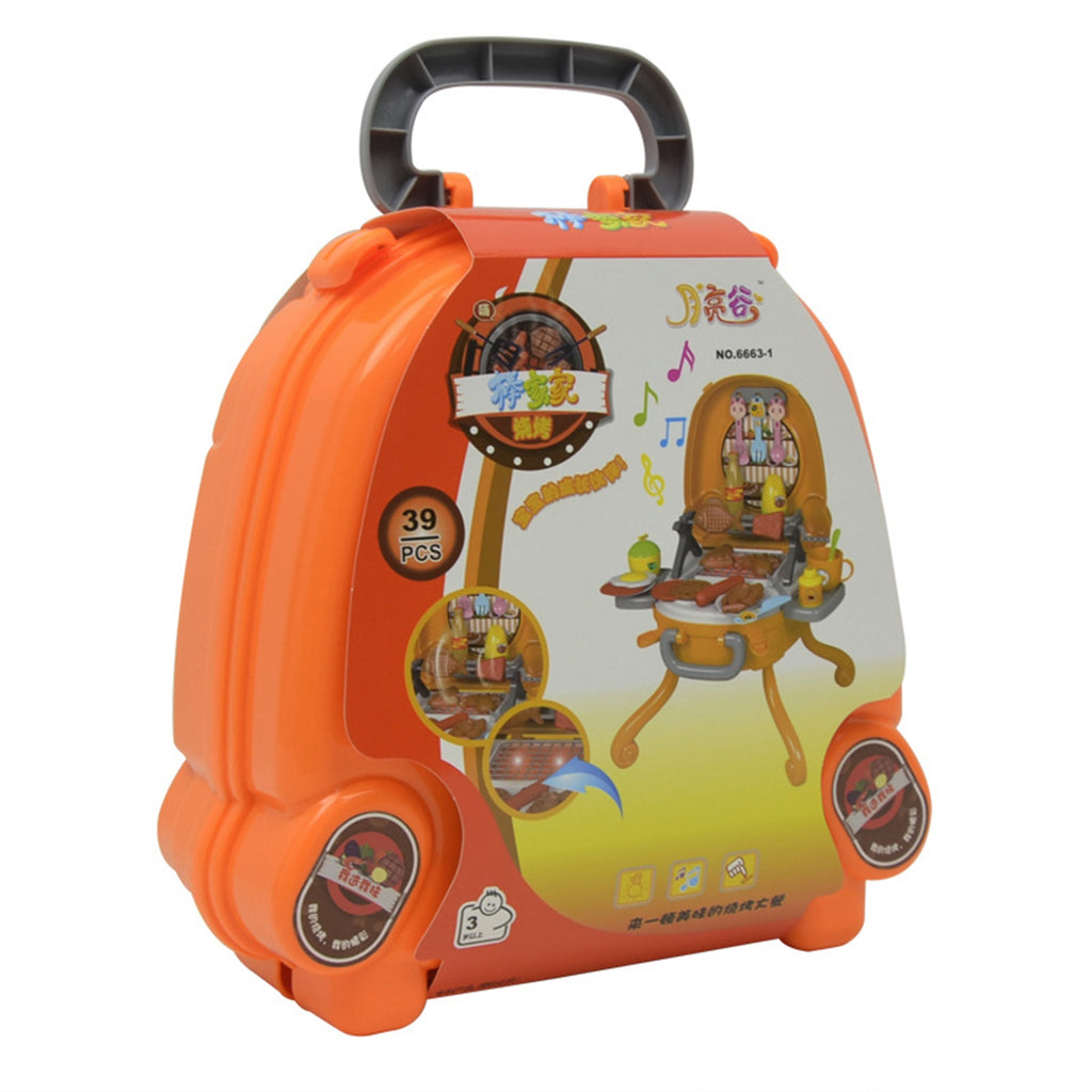 Portable BBQ Toy Set with Suitcase Design G30121