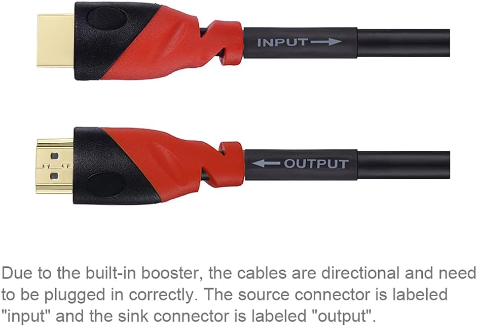 100 ft HDMI Cable with Signal Booster Y92672