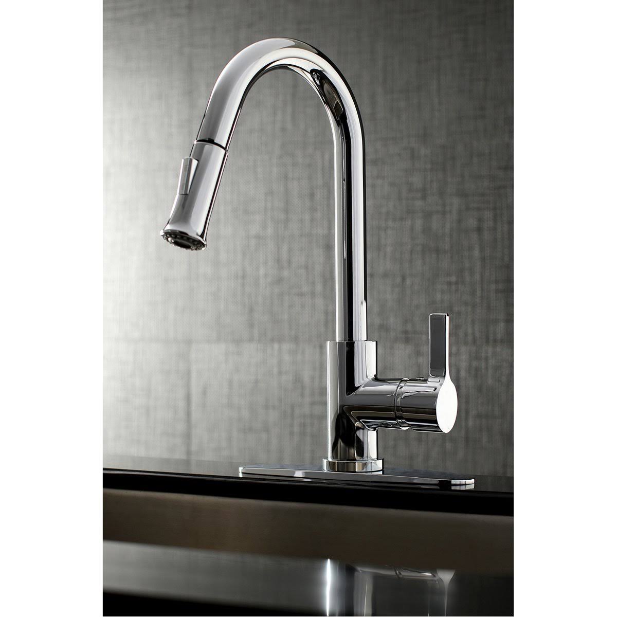 Brushed Nickel Pull-Down Kitchen Faucet X7505