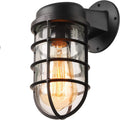 Green Finish Metal Cage Wall Sconce W32695