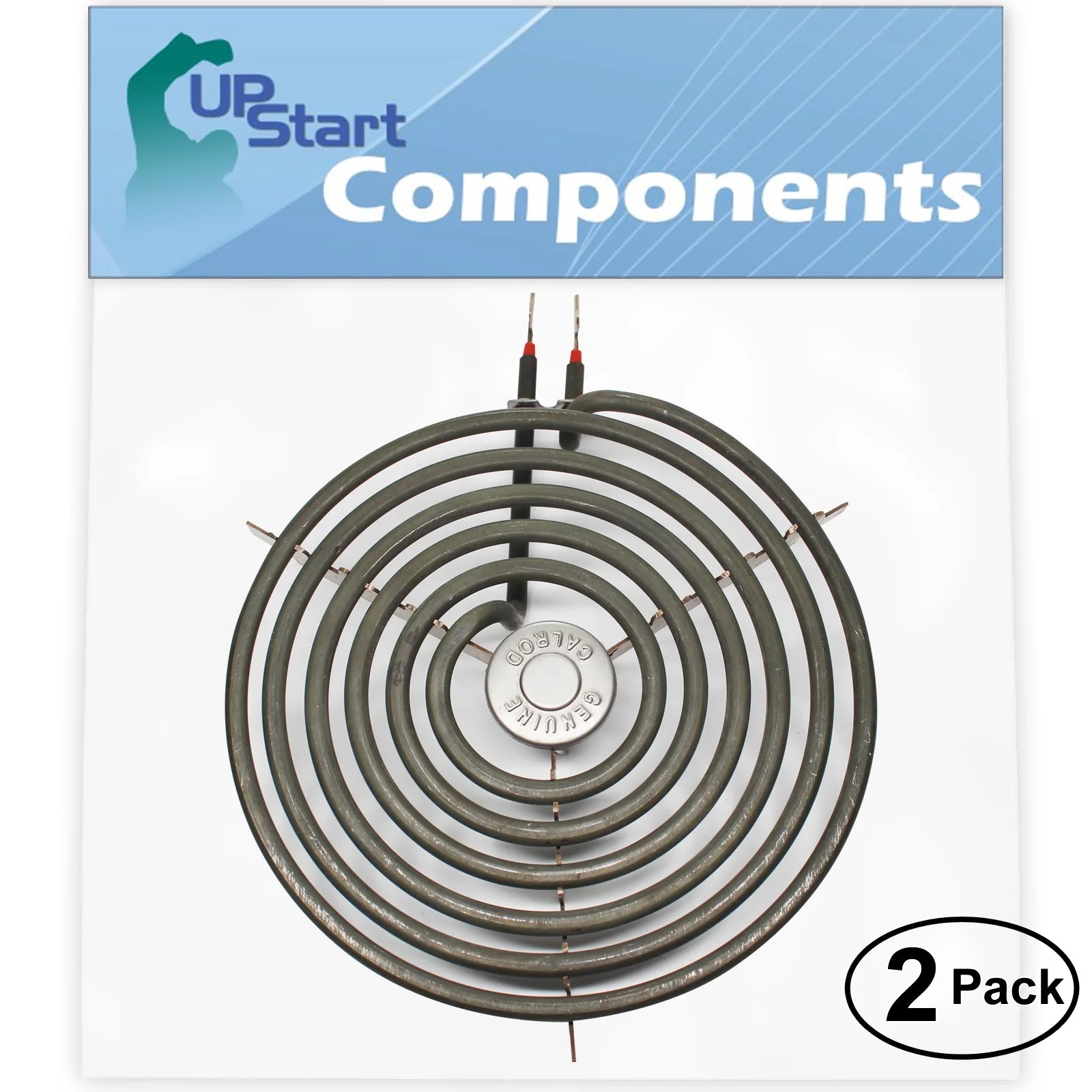 2-Pack 8 inch 6 Turns Surface Burner Element for Range M340
