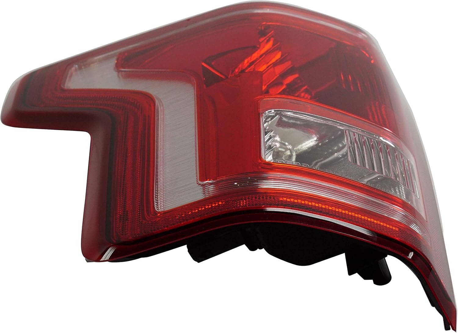 Tail Light Assembly Clear Red Lens Driver Side Z687