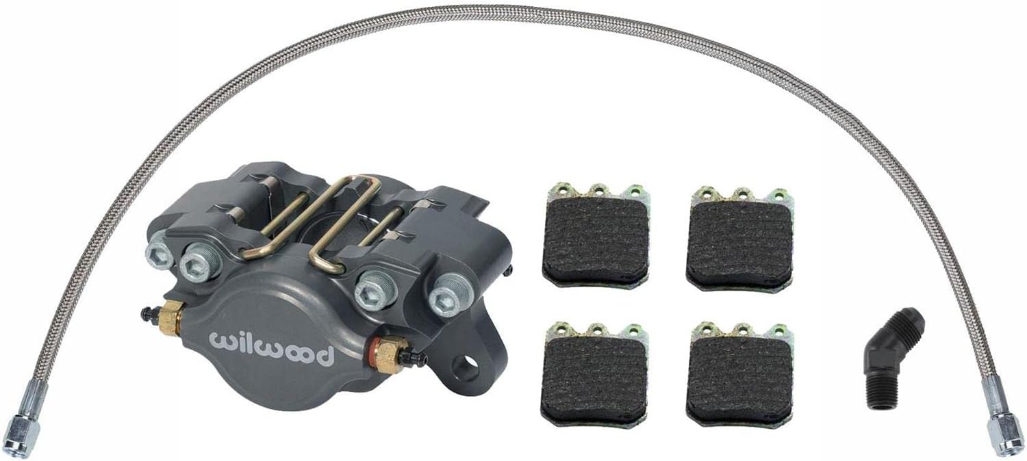 Left Front Sprint Car Caliper Crash Kit, Aluminum Rotor P86161