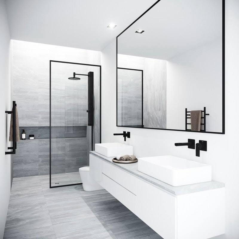 Fixed Glass Shower Screen Q7540