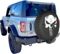 33 Soft Tire Cover Distressed Skull Pack of 2 W612658