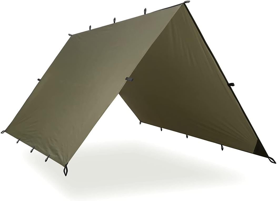 20x13 ft Olive Drab Waterproof SilNylon Camping Shelter Pack of 2 P763658