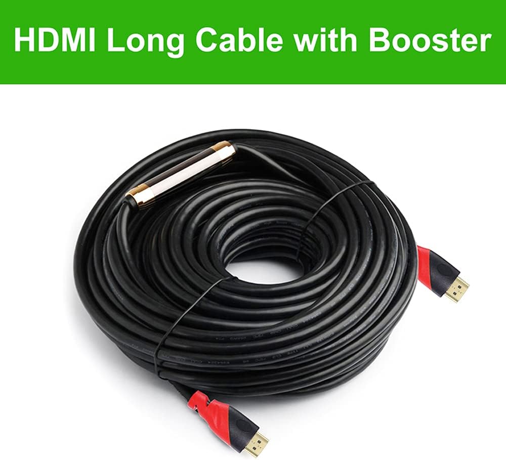 100 ft HDMI Cable with Signal Booster Y92672