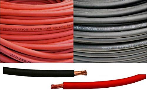 4/0 AWG Red and Black Copper Cable Wire A631