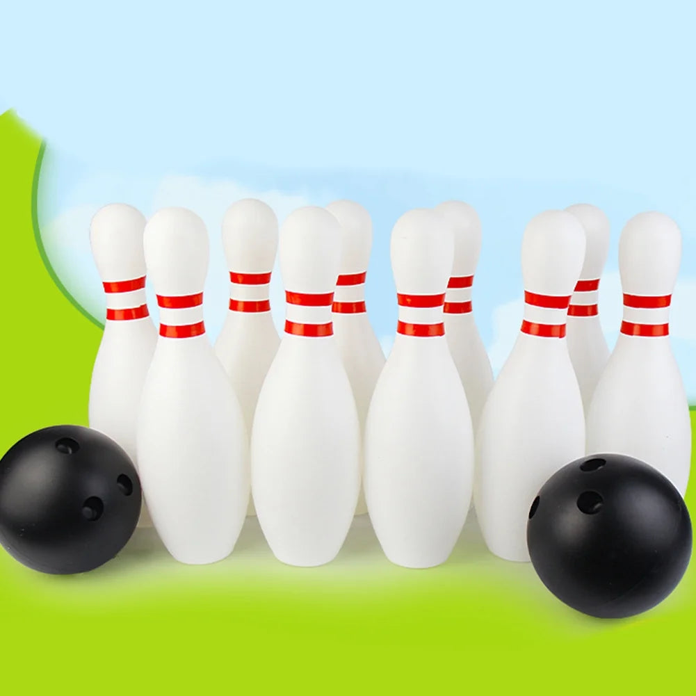 12Pcs Bowling Game Set Toddler Kids Toy W4919