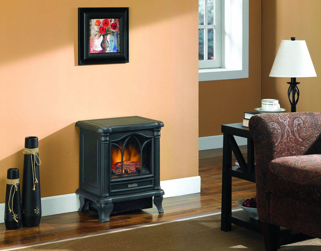 Black Electric Stove with Heater Y196854