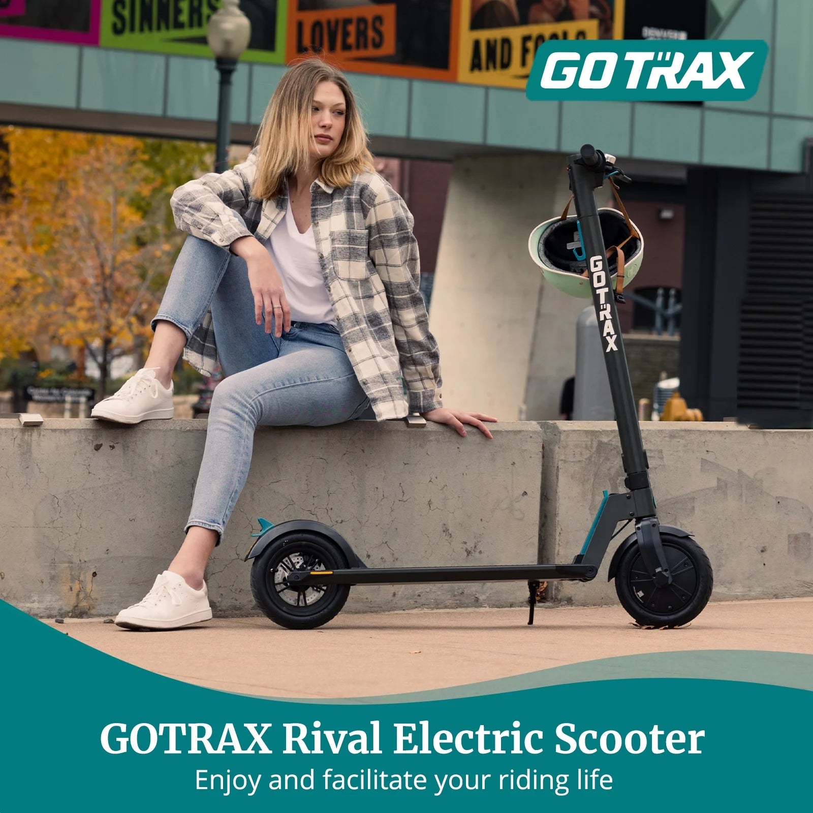 Charcoal Gray Foldable Electric Scooter Y4862