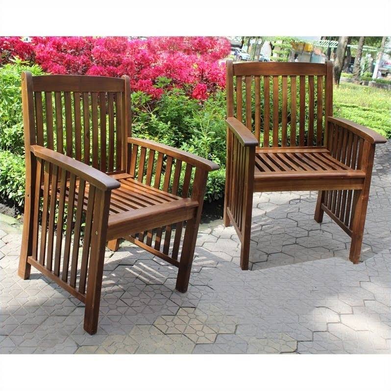 Acacia Arm Chair (Set of 2) Z6874