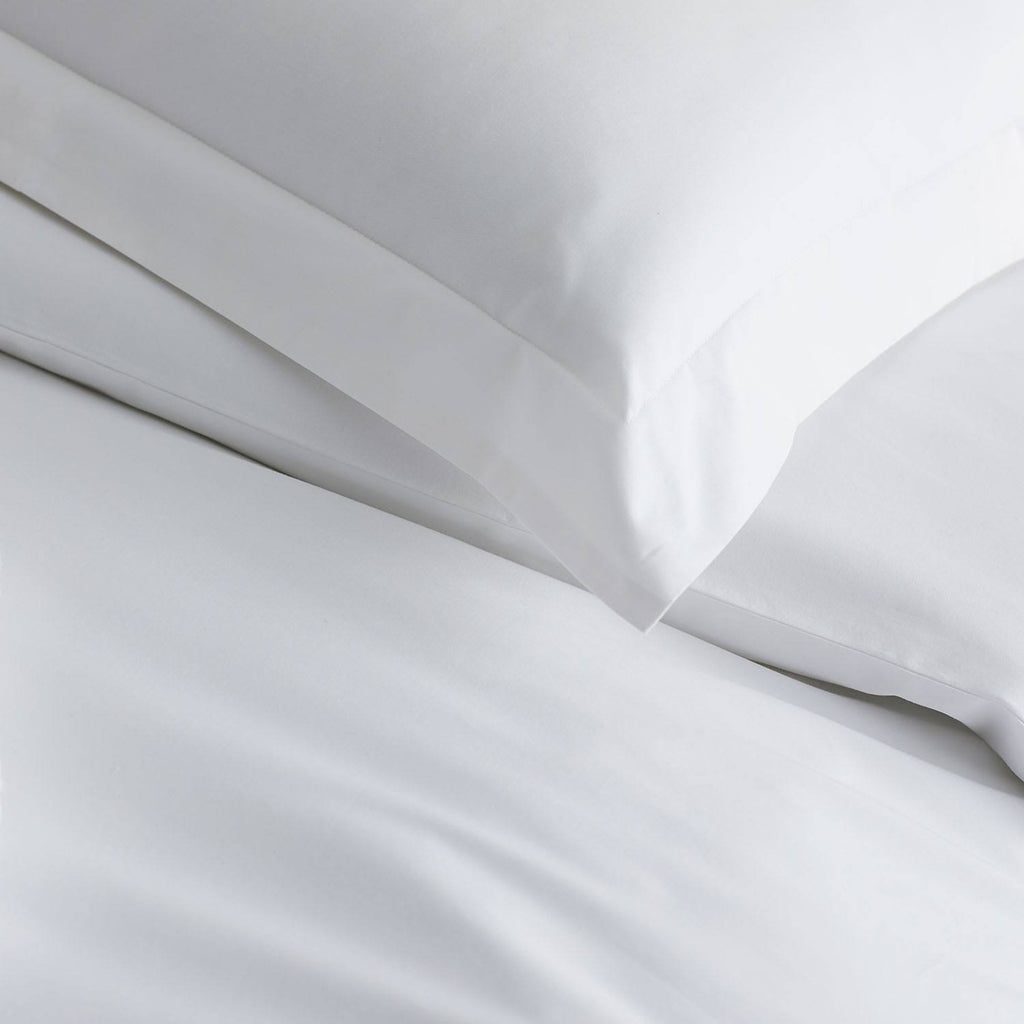 Organic Pearl Gray 300-Thread Count Cotton Percale King Sham H62512