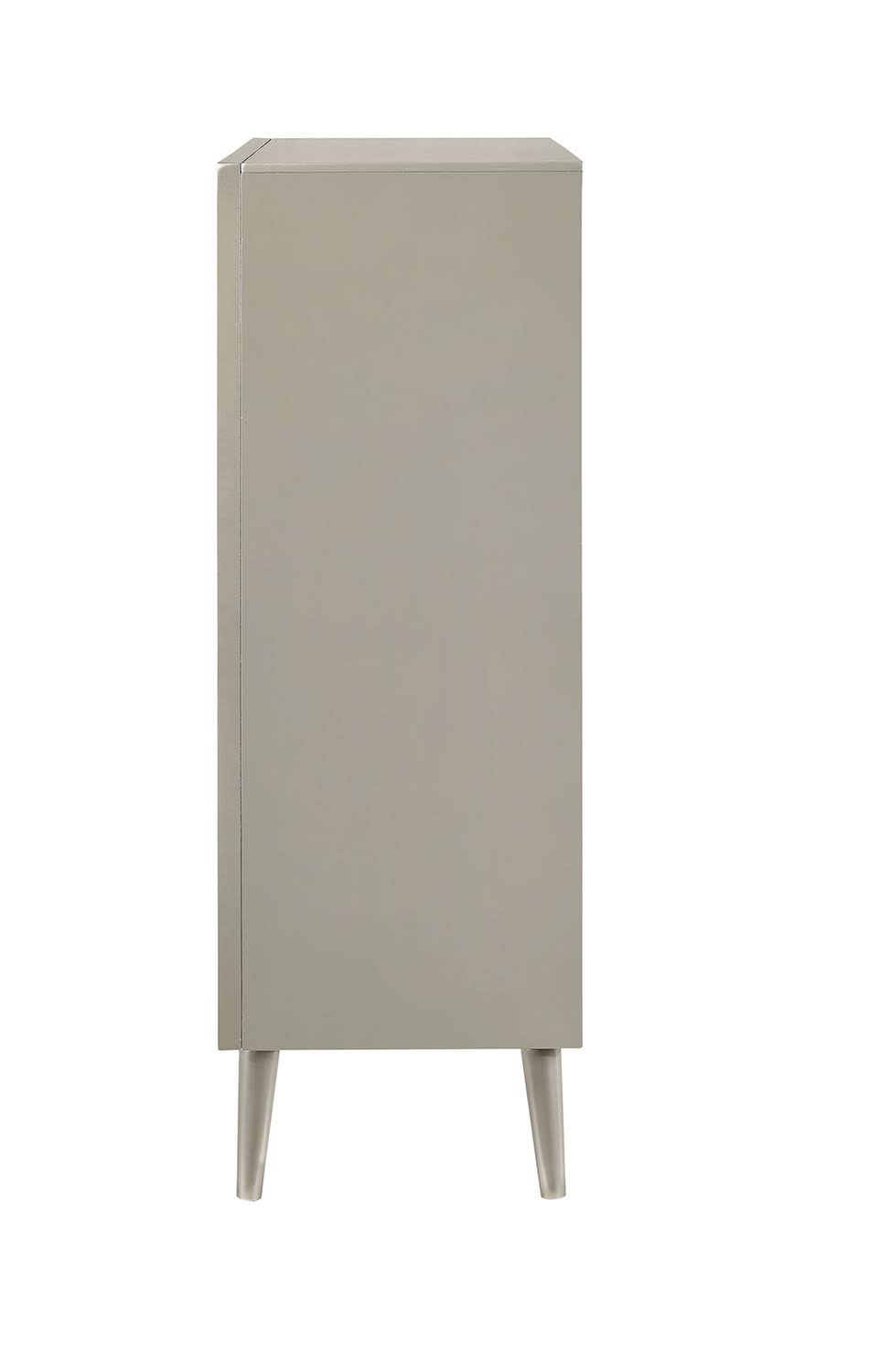 Metallic Sterling 5-Drawer Chest E377
