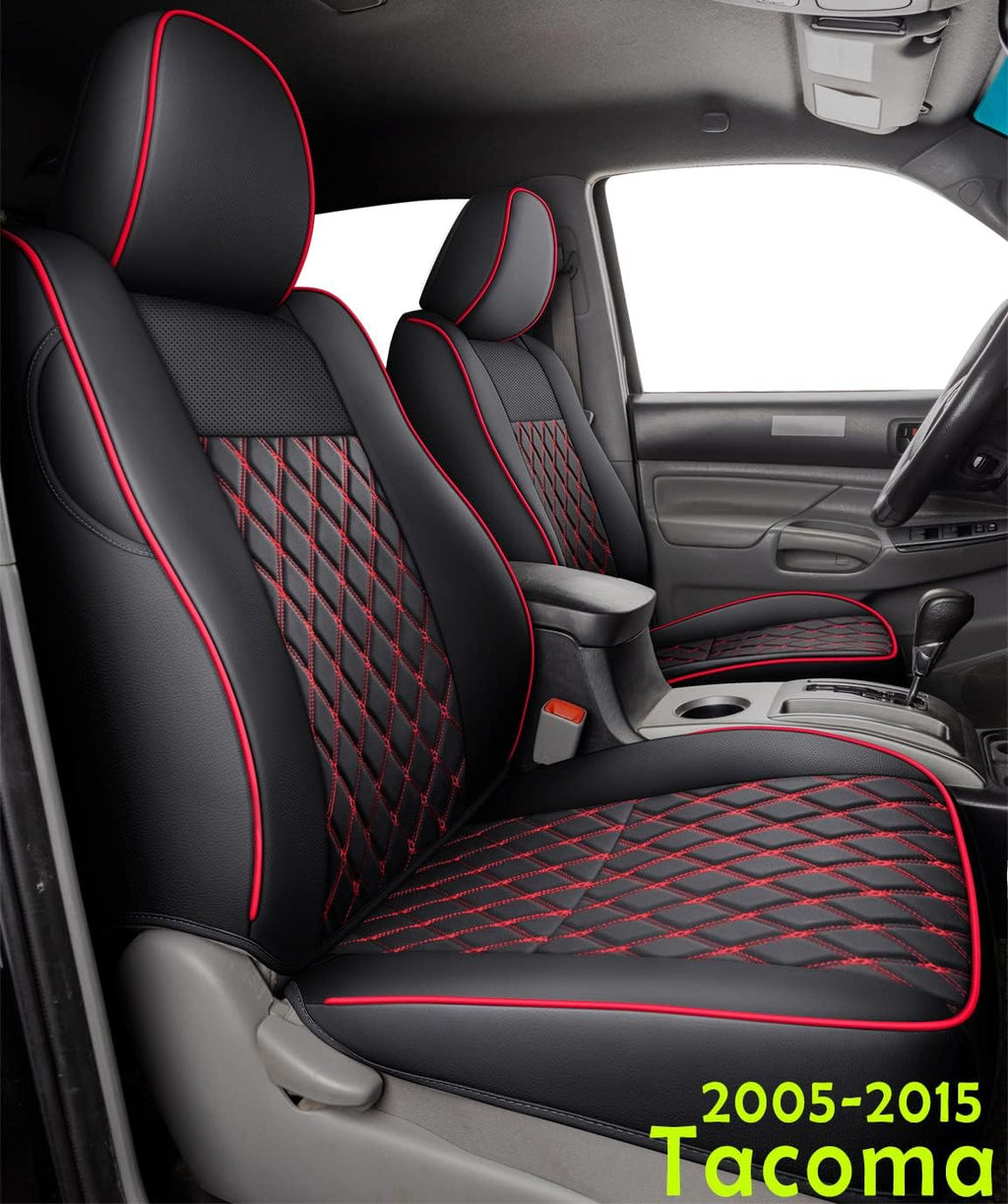 Blue Faux Leather Full-Set Seat Covers L800577