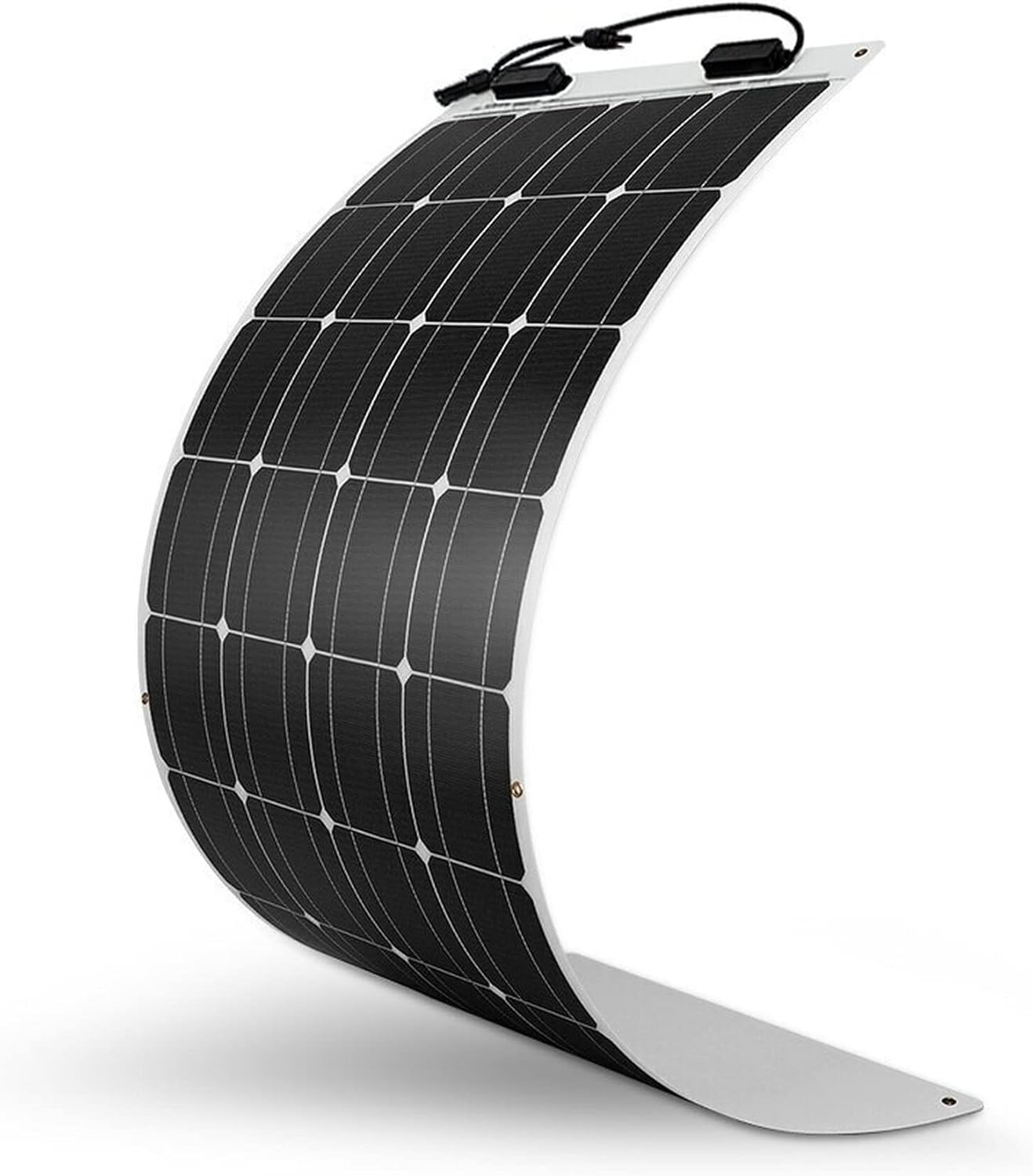 100 Watt 12 Volt Flexible Solar Kit with 100W Monocrystalline Panel and 10A Waterproof PWM Controller W721362